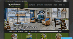 Desktop Screenshot of mbgolf.com